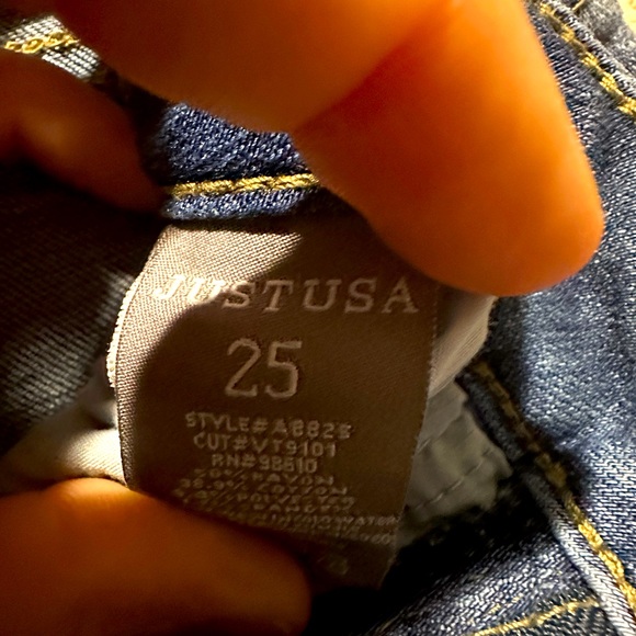 Just USA Jeans size 25 - Picture 2 of 4